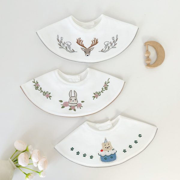 Baby Pure Cotton Bib Waterproof Vomit Milk