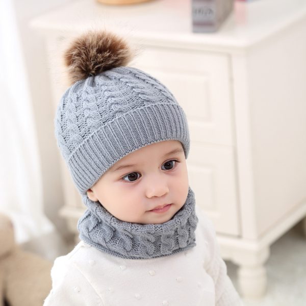 Baby warm wool hat