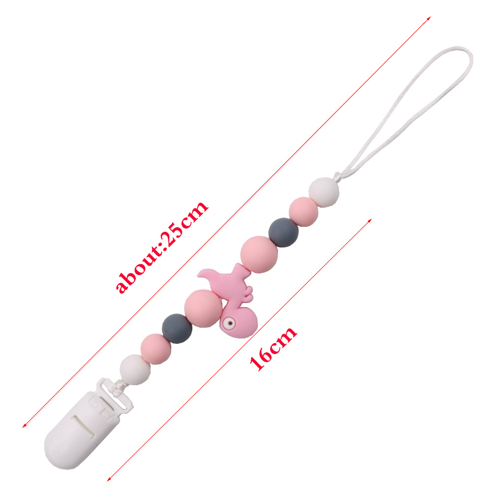 Pacifier clip with teething toy - Image 5