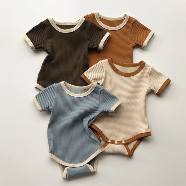 Summer Triangle Short-Sleeve Bodysuit